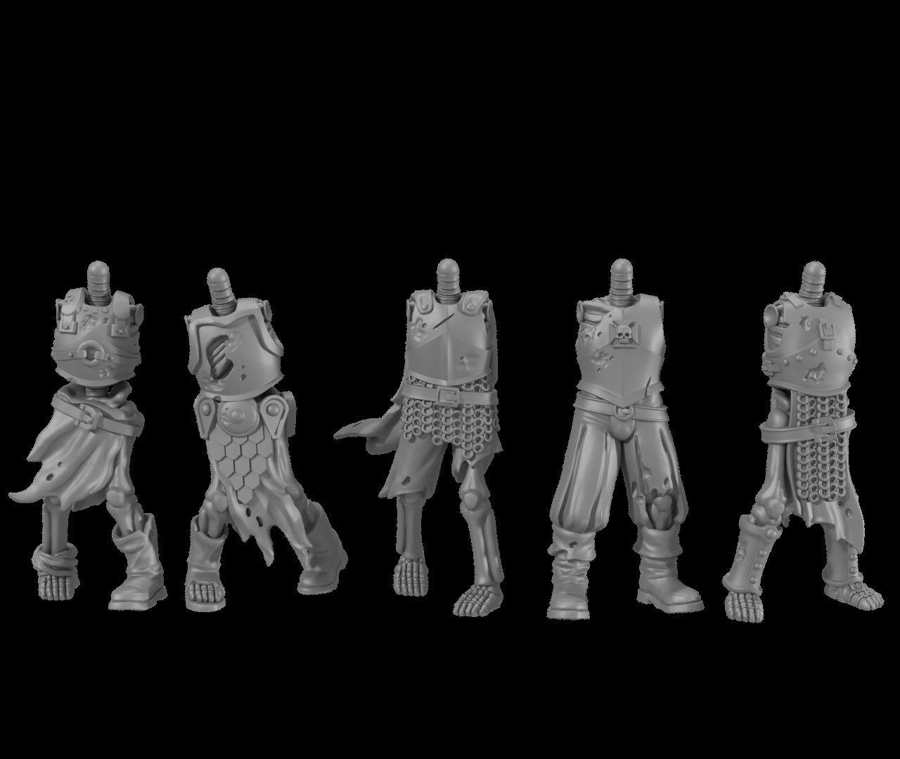 Skeleton Warriors - 28/32mm miniatures by Monstrous Encounters