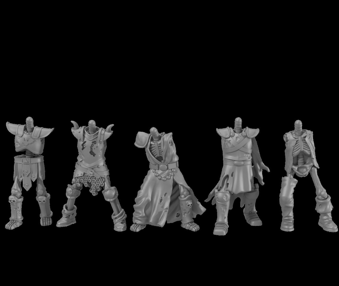 Skeleton Warriors - 28/32mm miniatures by Monstrous Encounters