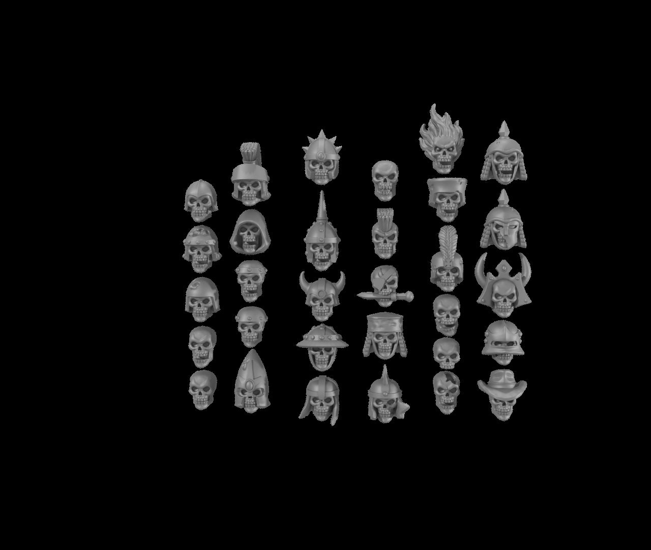 Skeleton Warriors - 28/32mm miniatures by Monstrous Encounters