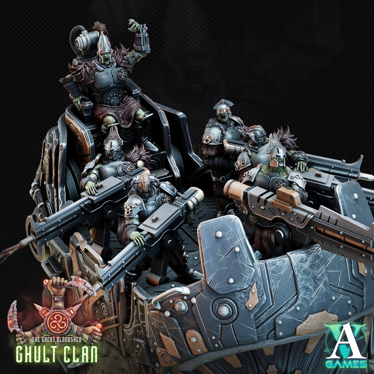 The Great Bloodshed Ghult Clan Bodoluk - Archvillian Games