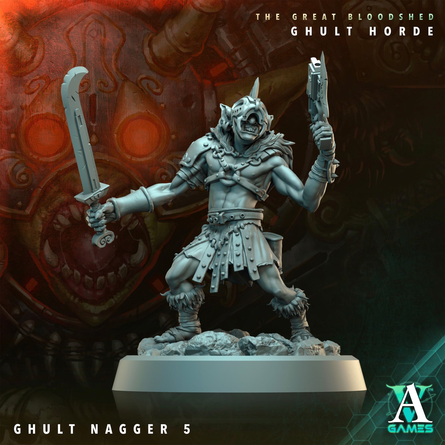 The Great Bloodshed Ghult Horde Nagger - Archvillian Games