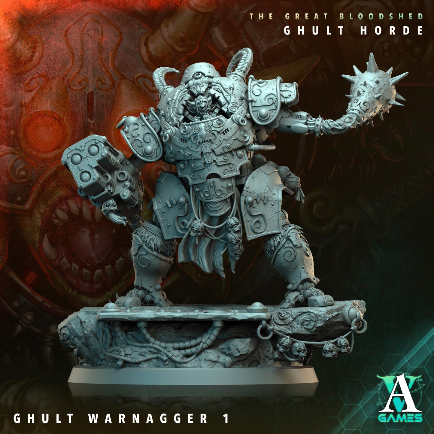 The Great Bloodshed Ghult Horde WarNagger - Archvillian Games