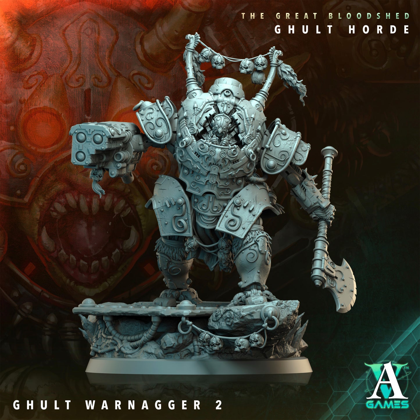 The Great Bloodshed Ghult Horde WarNagger - Archvillian Games