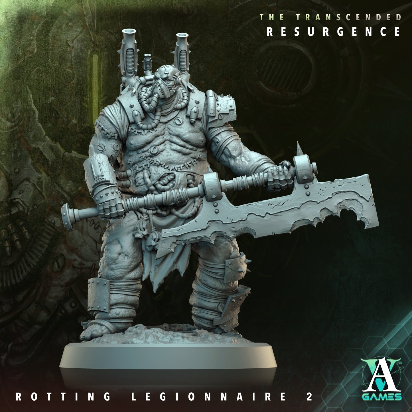 The Transcended Resurgence Rotting Legionnaire - Archvillian Games