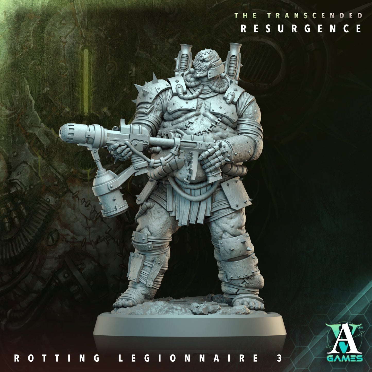 The Transcended Resurgence Rotting Legionnaire - Archvillian Games