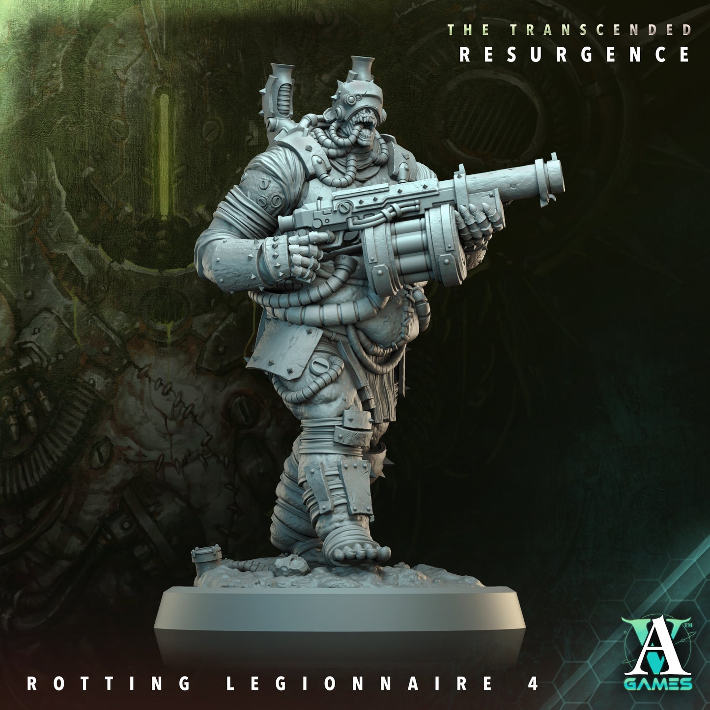 The Transcended Resurgence Rotting Legionnaire - Archvillian Games