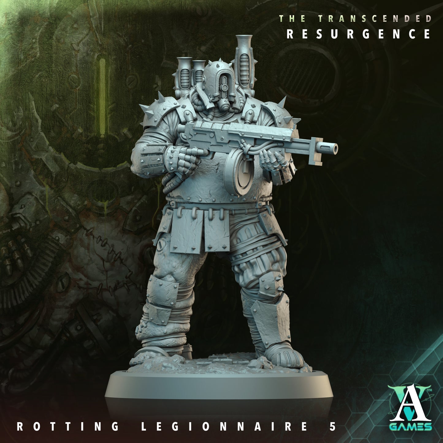 The Transcended Resurgence Rotting Legionnaire - Archvillian Games