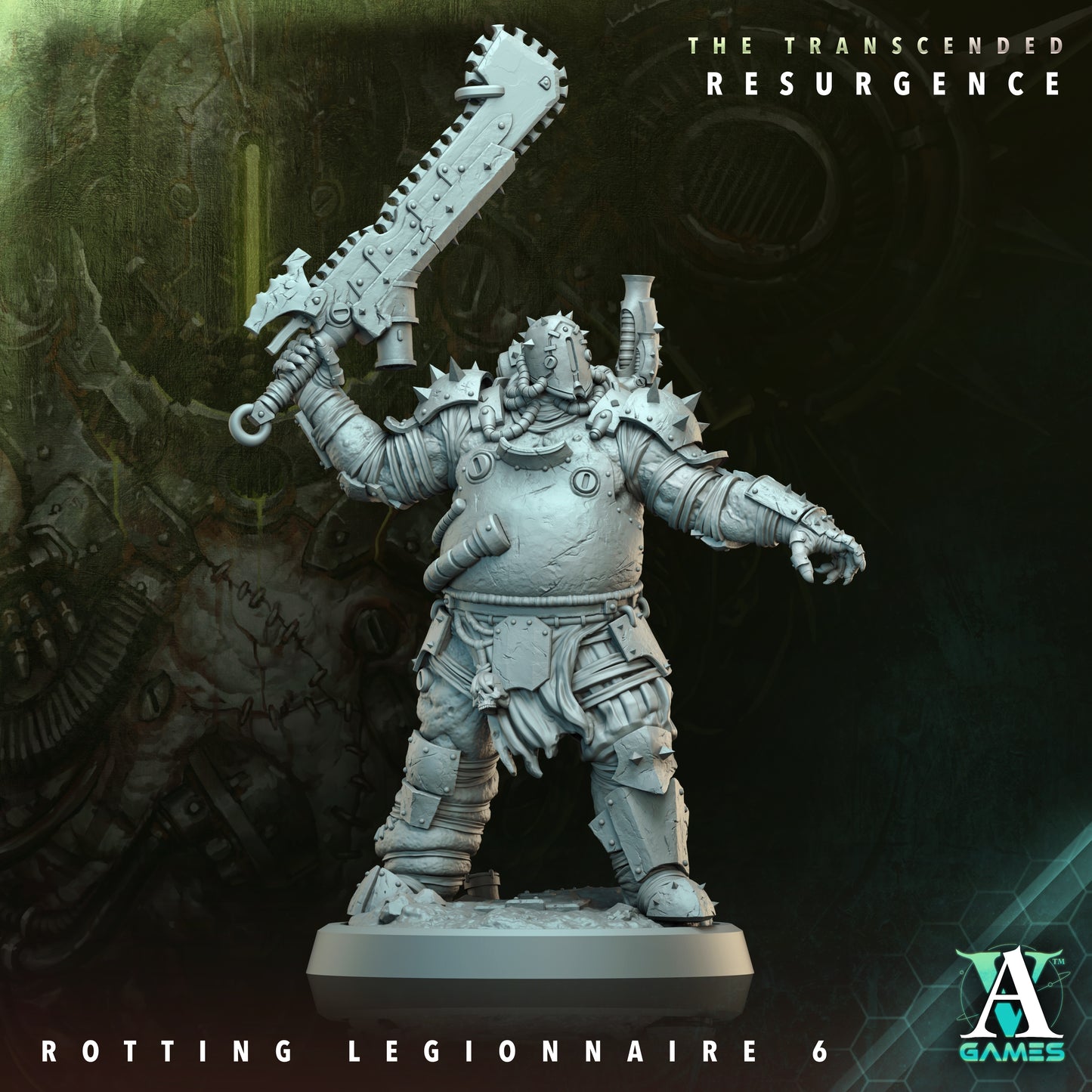 The Transcended Resurgence Rotting Legionnaire - Archvillian Games