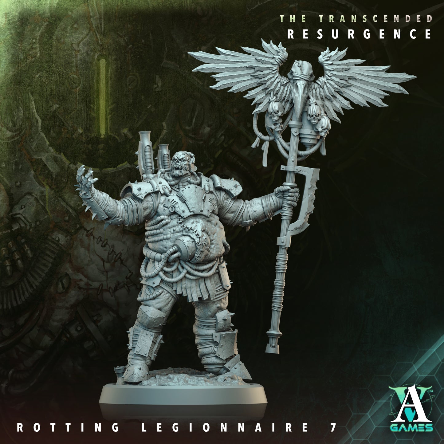 The Transcended Resurgence Rotting Legionnaire - Archvillian Games