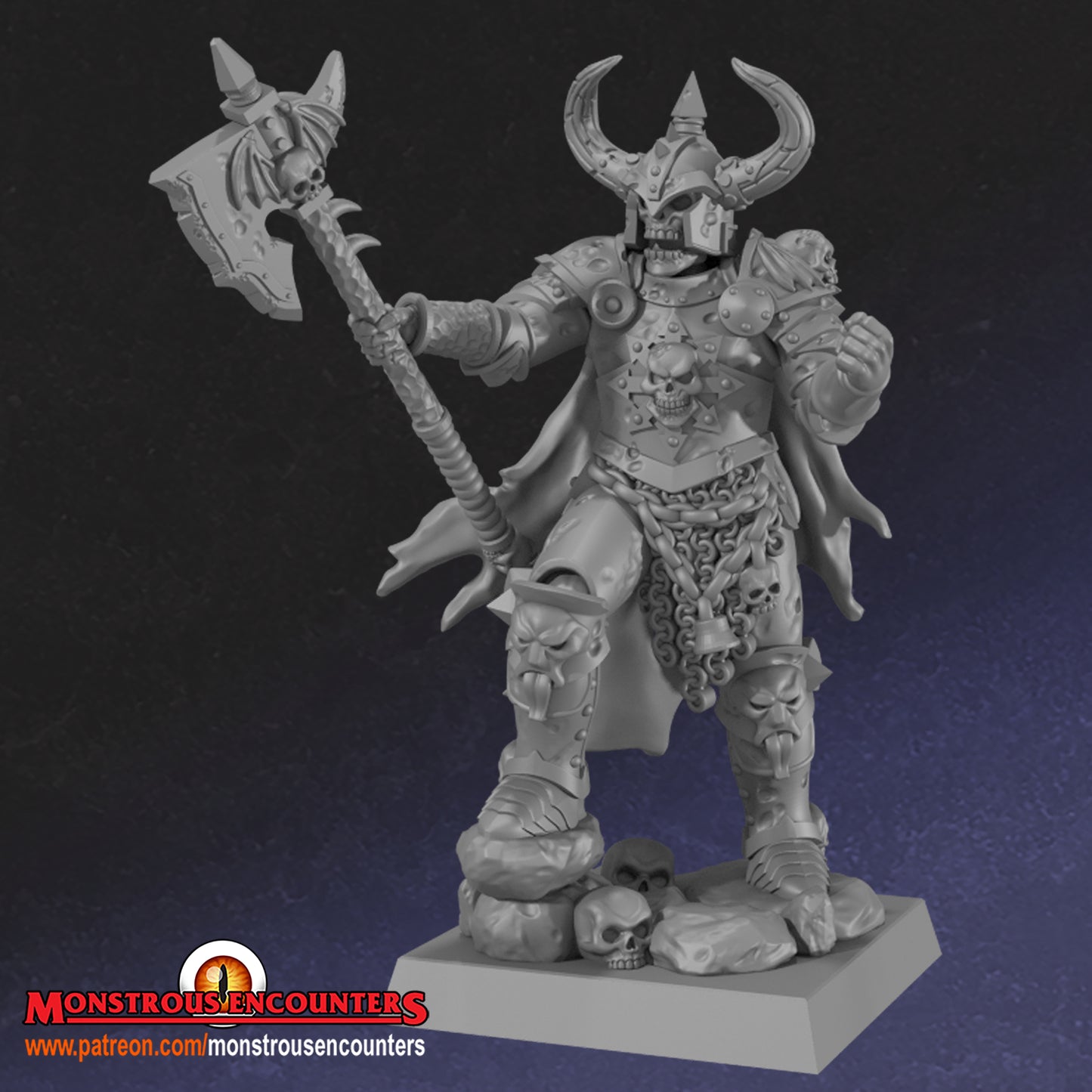 Wight King 1 - 28/32mm miniatures by Monstrous Encounters