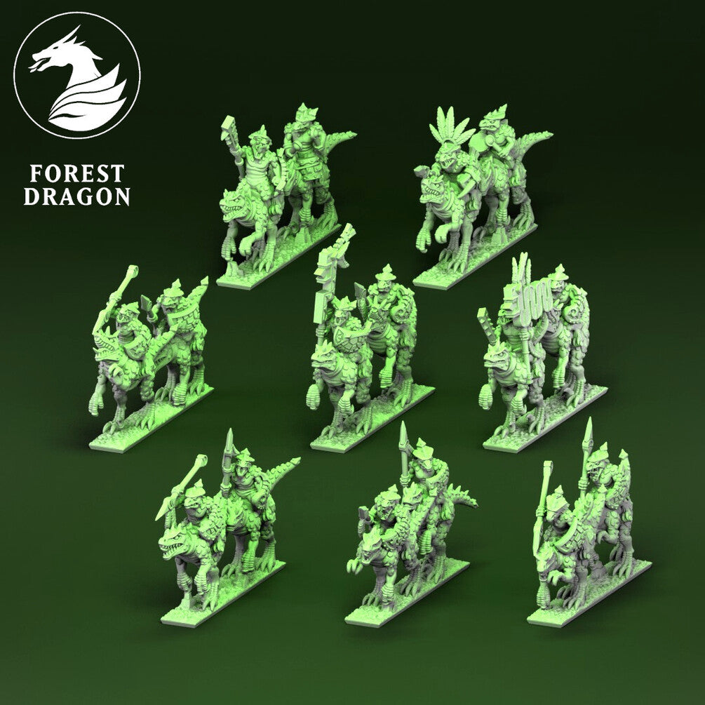 Lizardmen Army - 10mm - Forest Dragon