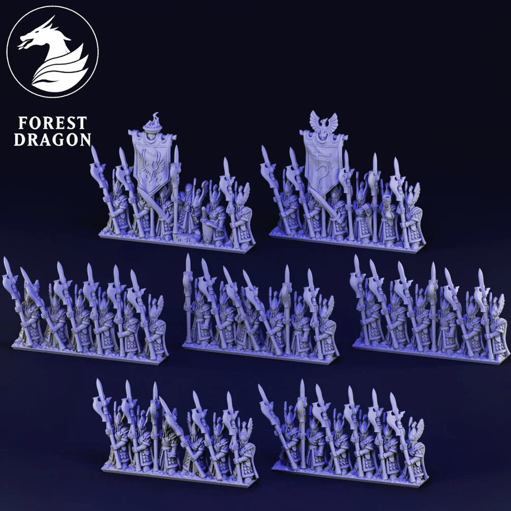 Noble Elf Army - 10mm - By Forest Dragon
