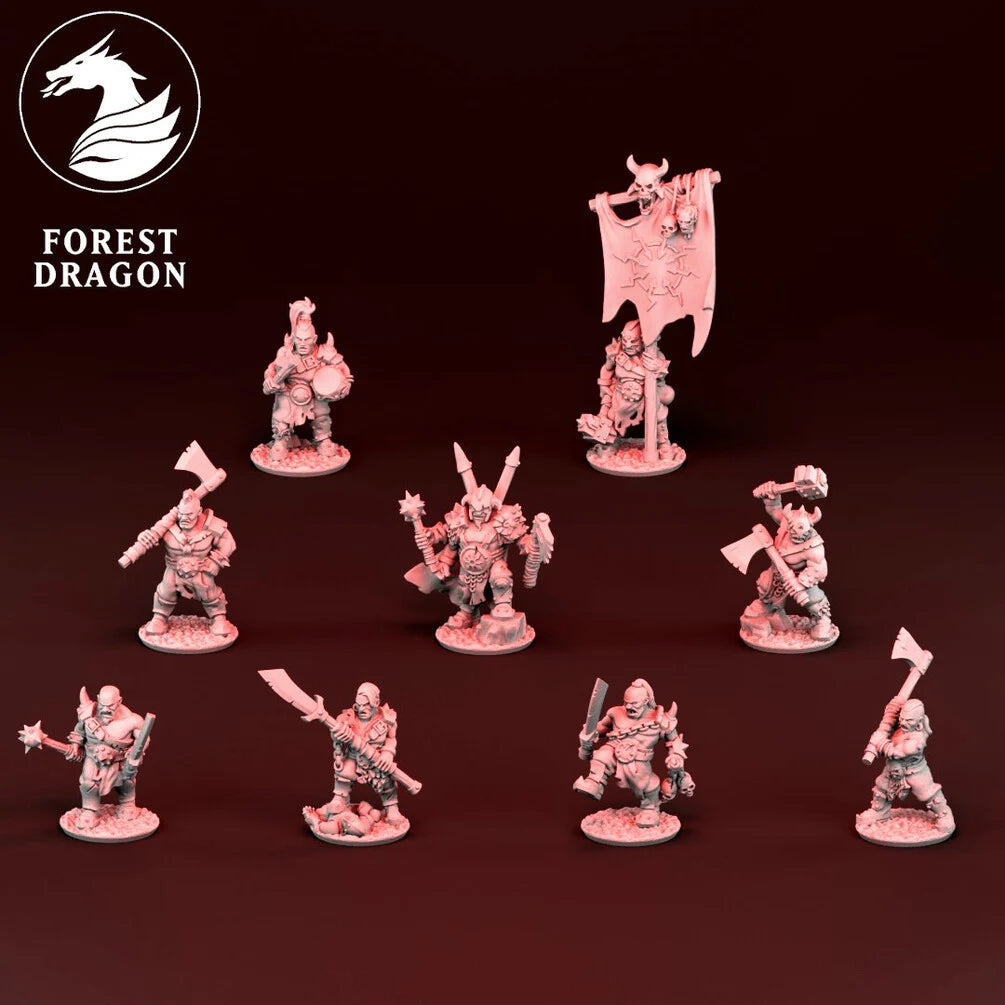 Chaotic Despoilers Army - 10mm - Forest dragon