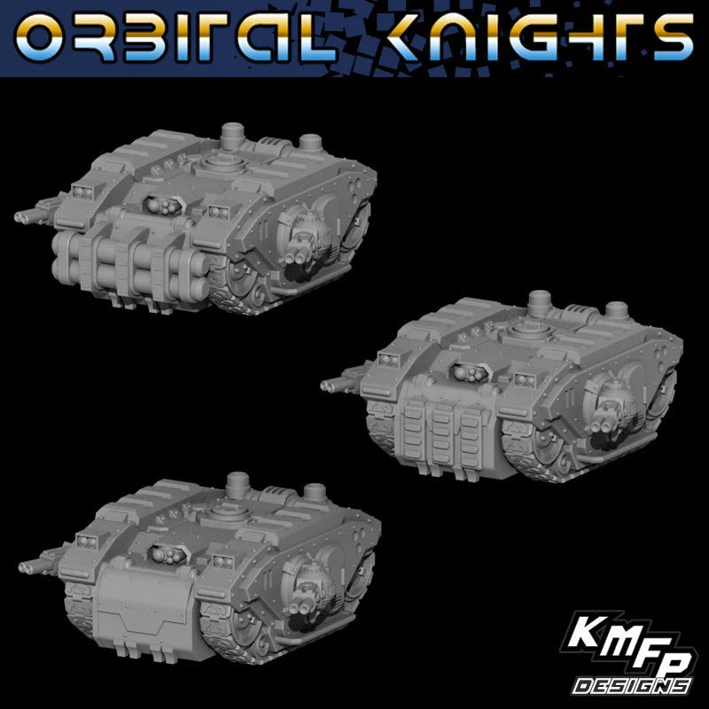 Space Knights Battle tanks - 6mm/8mm